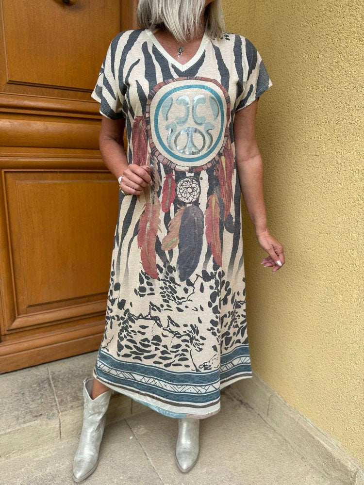 Srah Rout Robes Bohème Chic | Promotion Jusqu'à -77% | Route du Sud | Boutique