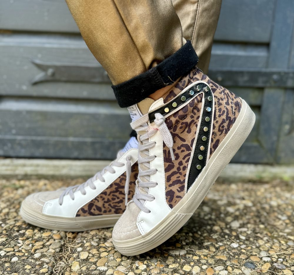 Baskets Montantes Smr Leopard Smr Semerdjian Basket Smr Femme