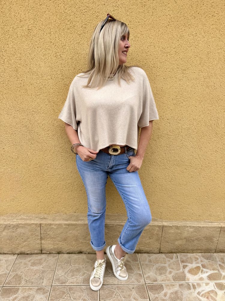 Haut Femme Sans Manches - Taille 46 - Multicolore, Tunique - Neuf Sans étiquettes, En Polyester/polyamide