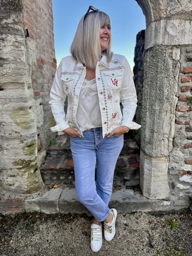 Veste en jean Love Boutique Route du Sud